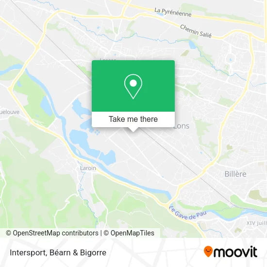 Intersport map