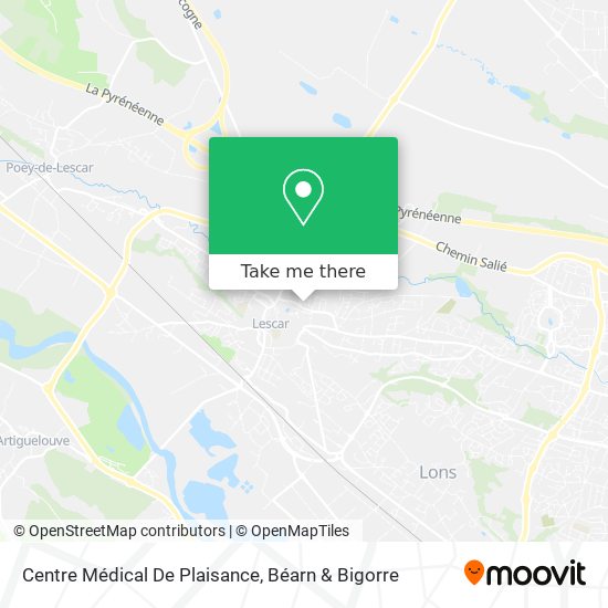 Centre Médical De Plaisance map