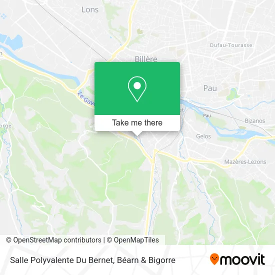 Salle Polyvalente Du Bernet map