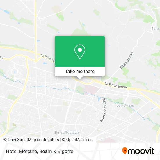 Hôtel Mercure map