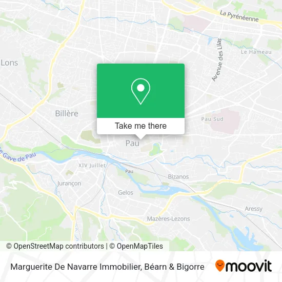 Marguerite De Navarre Immobilier map