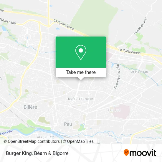Burger King map