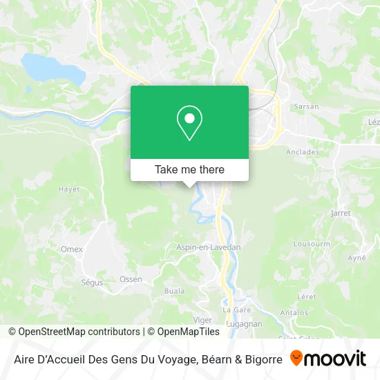 Aire D’Accueil Des Gens Du Voyage map