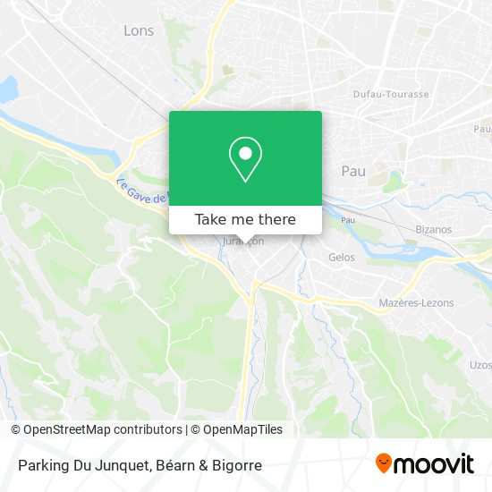 Parking Du Junquet map