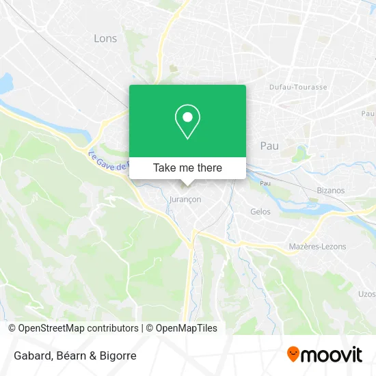 Gabard map