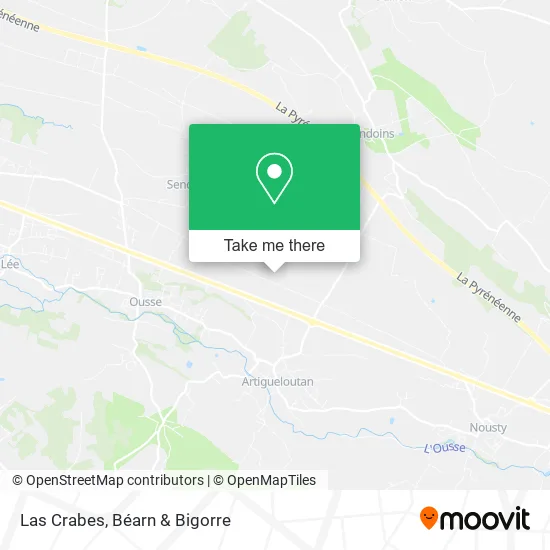 Las Crabes map