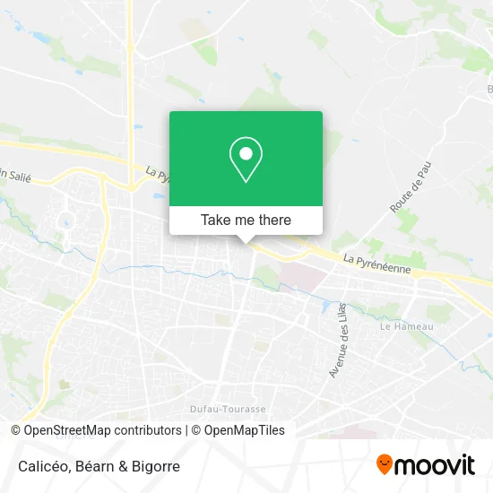 Calicéo map