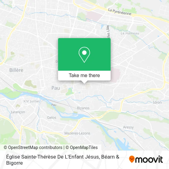Église Sainte-Thérèse De L'Enfant Jésus map