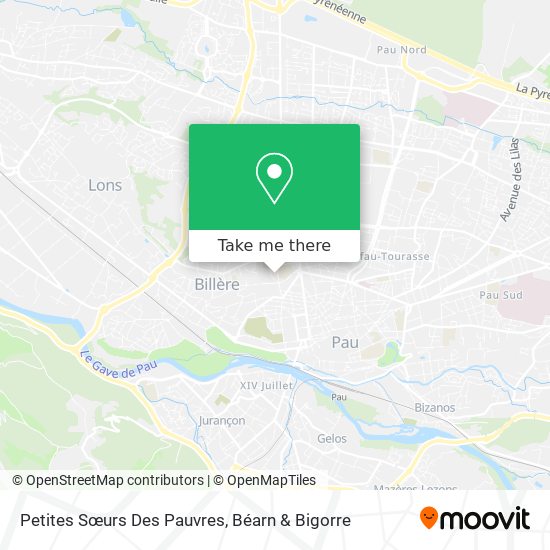 Petites Sœurs Des Pauvres map