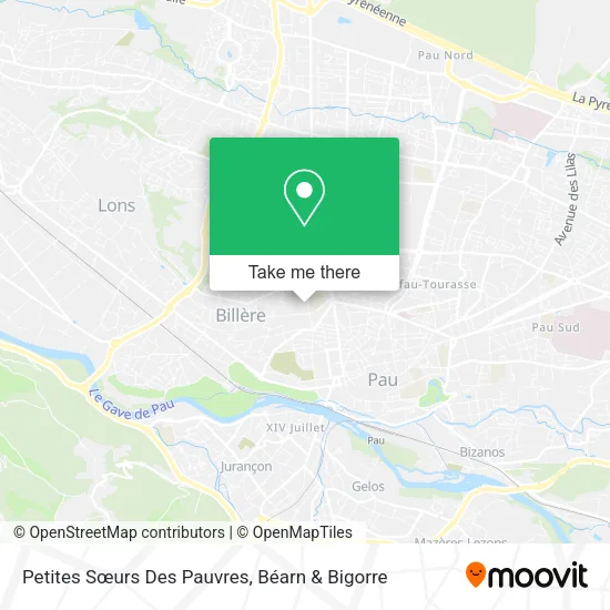Petites Sœurs Des Pauvres map
