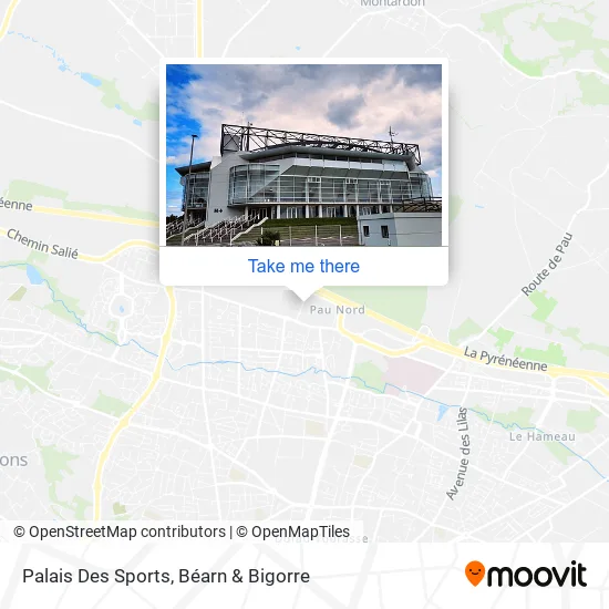Palais Des Sports map