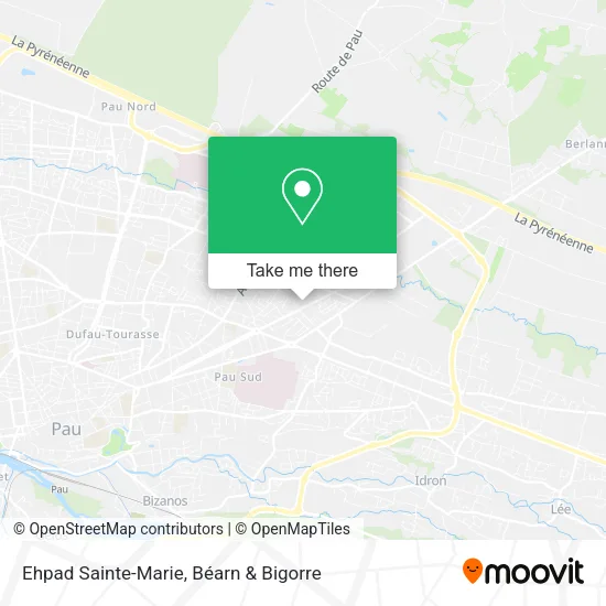Ehpad Sainte-Marie map