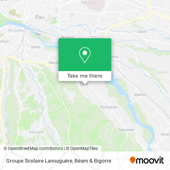 Groupe Scolaire Lanouguère map