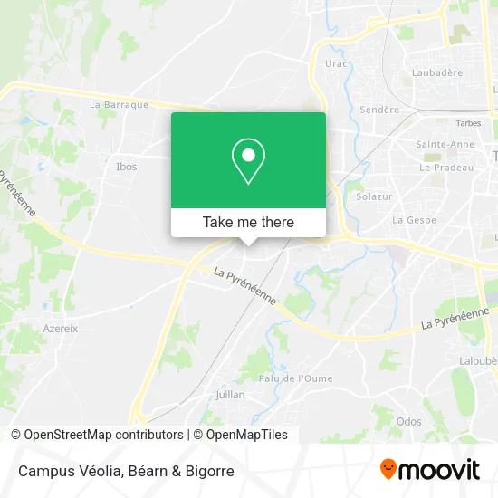 Campus Véolia map