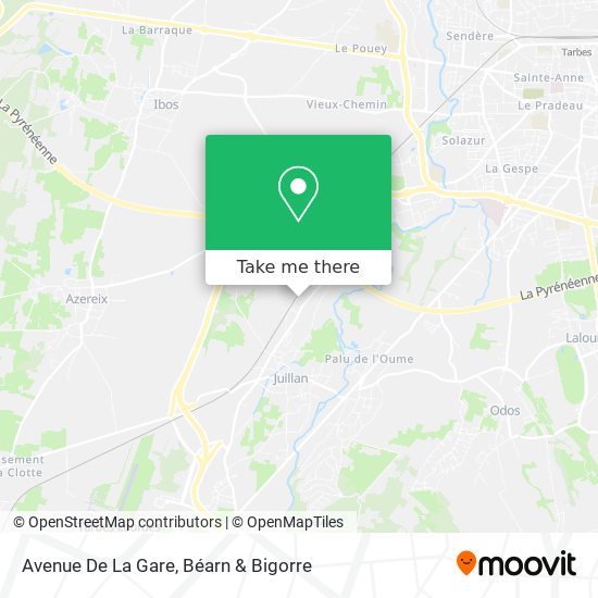 Avenue De La Gare map