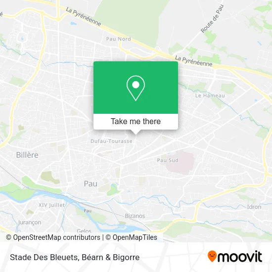 Stade Des Bleuets map