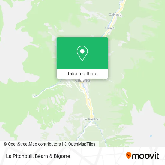 La Pitchouli map