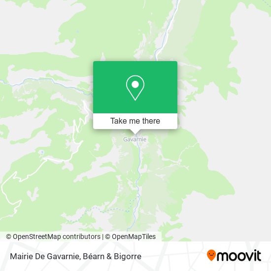 Mapa Mairie De Gavarnie