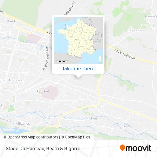 Stade Du Hameau map