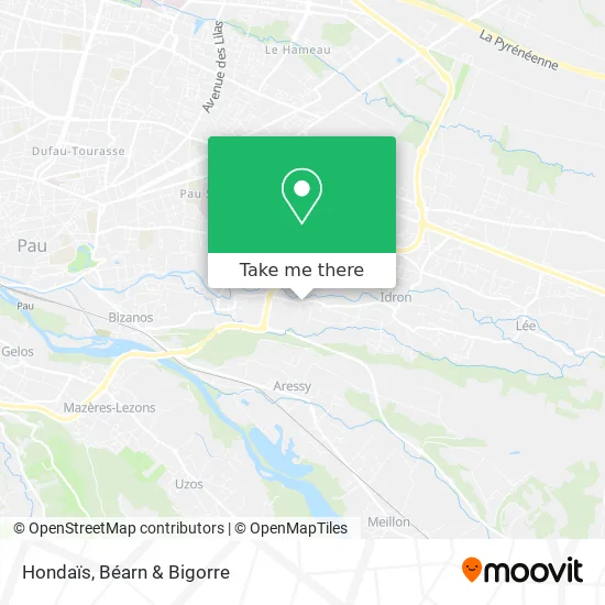 Hondaïs map