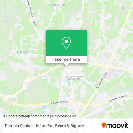 Patricia Caubet - Infirmière map