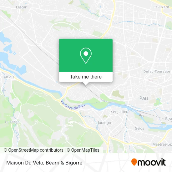 Maison Du Vélo map