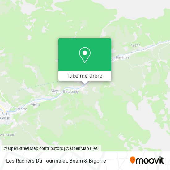 Les Ruchers Du Tourmalet map