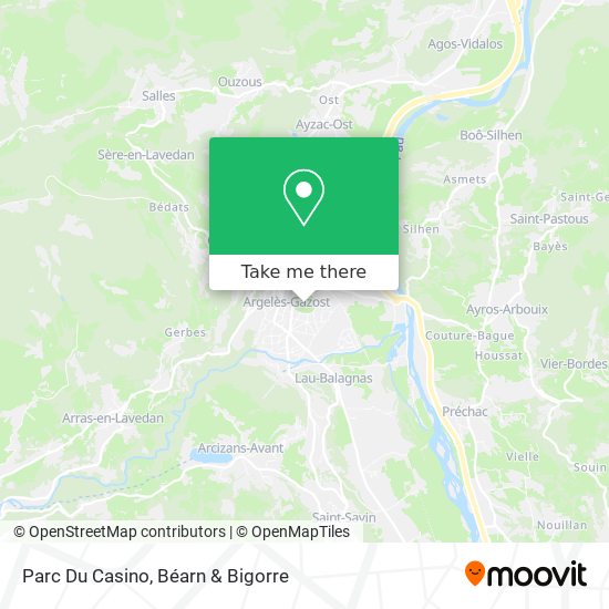 Parc Du Casino map