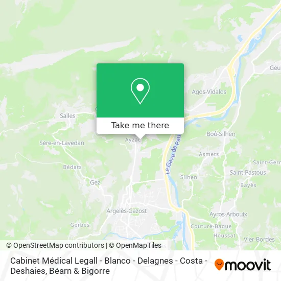 Cabinet Médical Legall - Blanco - Delagnes - Costa - Deshaies map