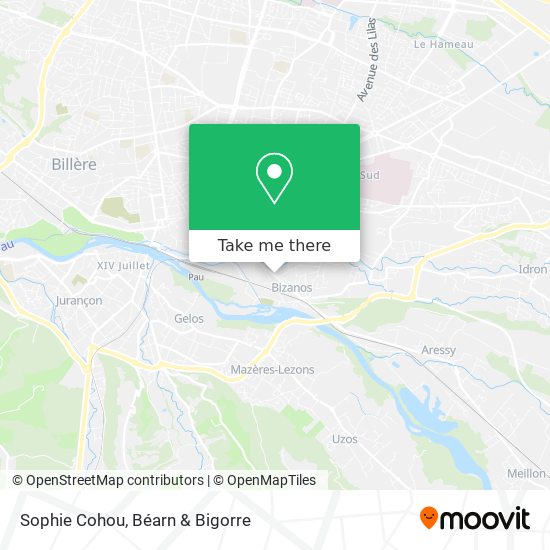 Sophie Cohou map
