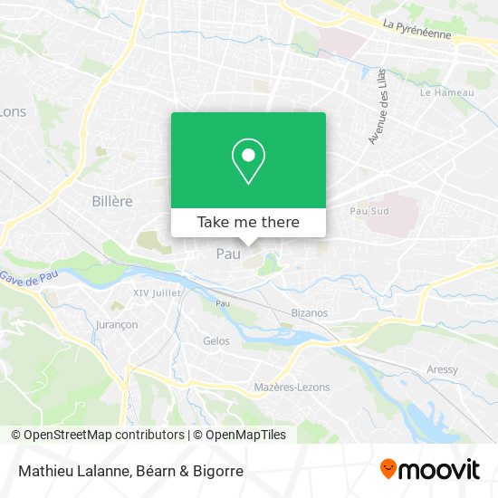 Mathieu Lalanne map