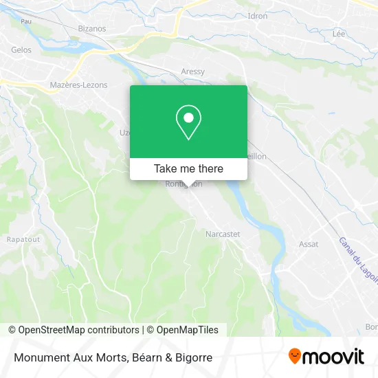 Monument Aux Morts map