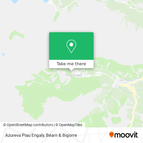 Azureva Piau Engaly map