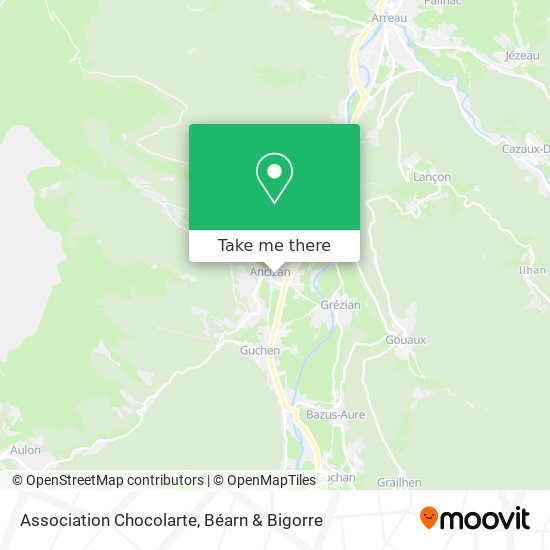 Association Chocolarte map