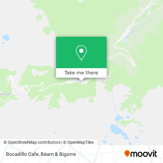 Bocadillo Cafe map