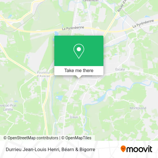 Durrieu Jean-Louis Henri map