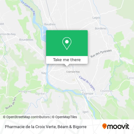 Pharmacie de la Croix Verte map