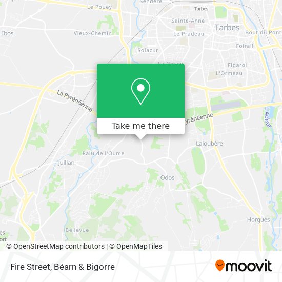 Fire Street map