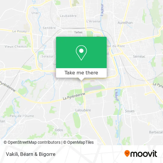 Vakili map
