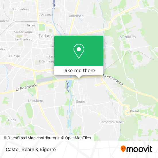 Castel map