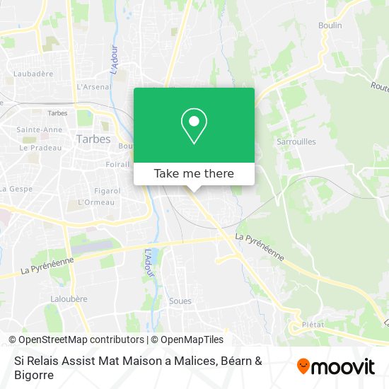 Si Relais Assist Mat Maison a Malices map
