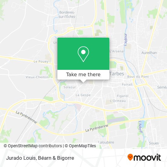 Jurado Louis map