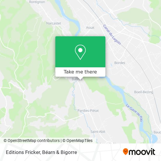 Editions Fricker map