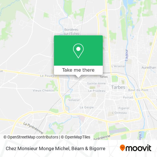 Chez Monsieur Monge Michel map