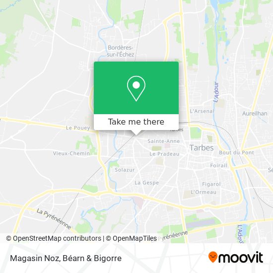 Magasin Noz map