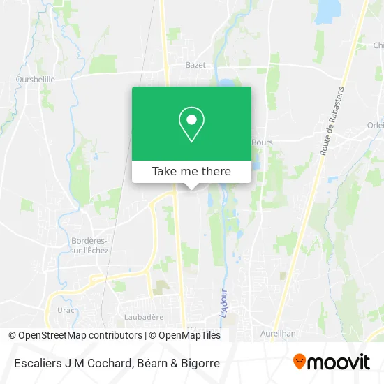 Escaliers J M Cochard map
