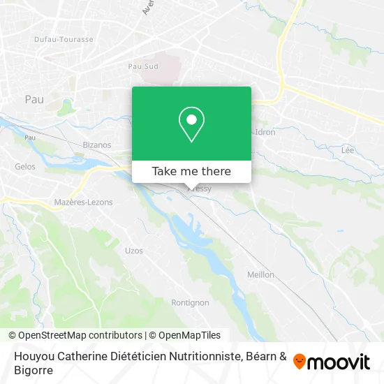 Houyou Catherine Diététicien Nutritionniste map