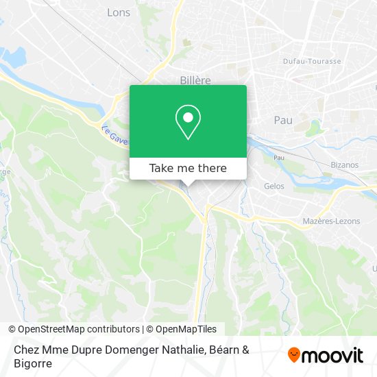 Chez Mme Dupre Domenger Nathalie map