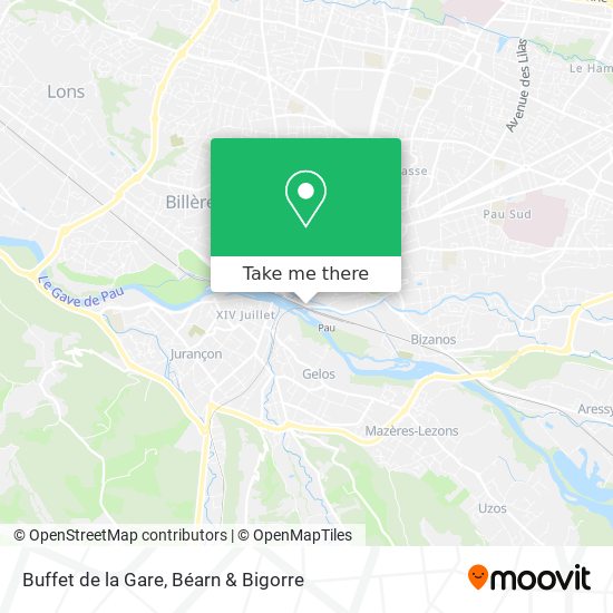 Buffet de la Gare map