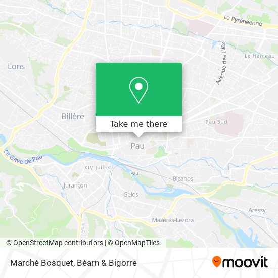 Marché Bosquet map